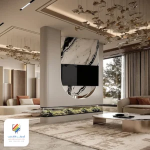 ديكور تلفزيون معلق في جده