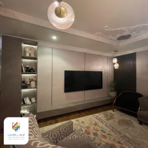 ديكور حول الشاشة بجدة