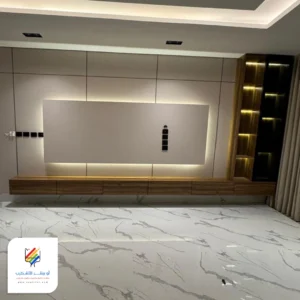 ديكور شاشة تلفزيون في جدة