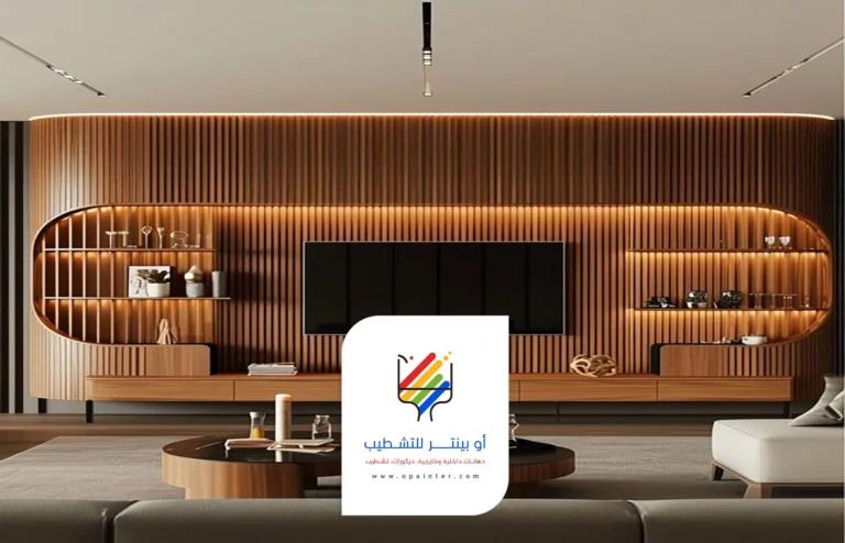 ديكور شاشات خشب جدة