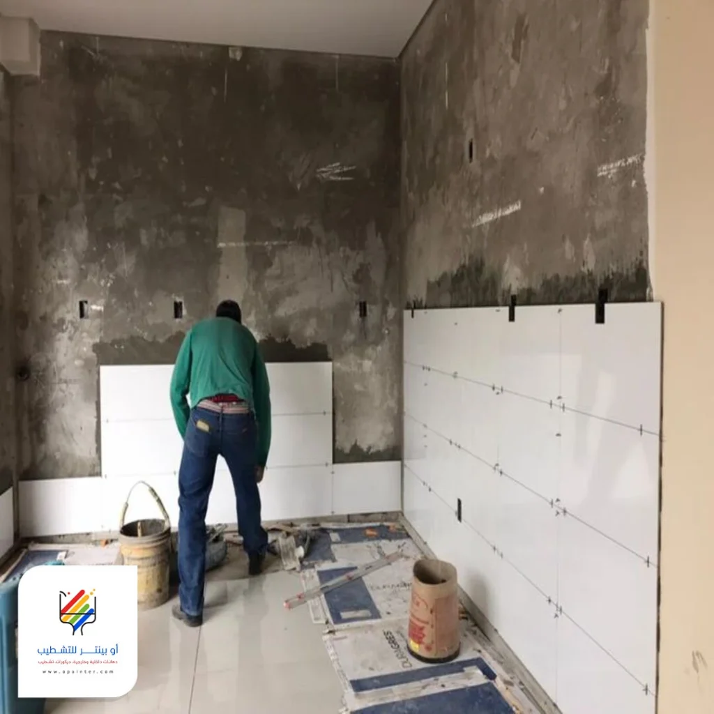 ترميم اسقف وجدران مكه
