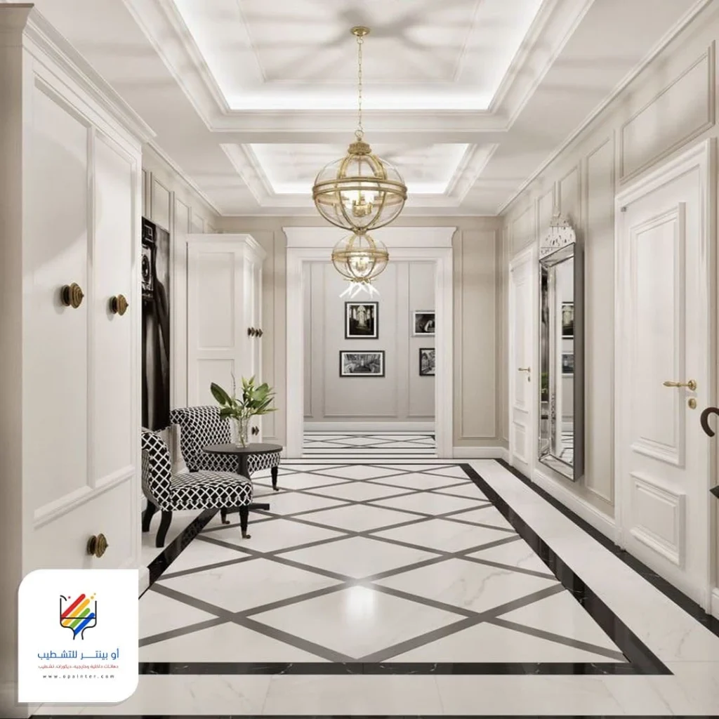 تصميم ديكور مداخل جدة