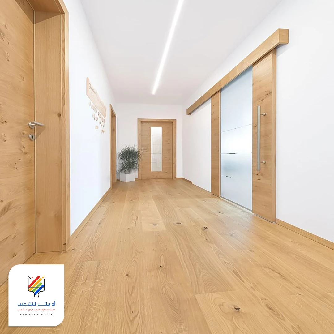 باركية خشبي فاتح