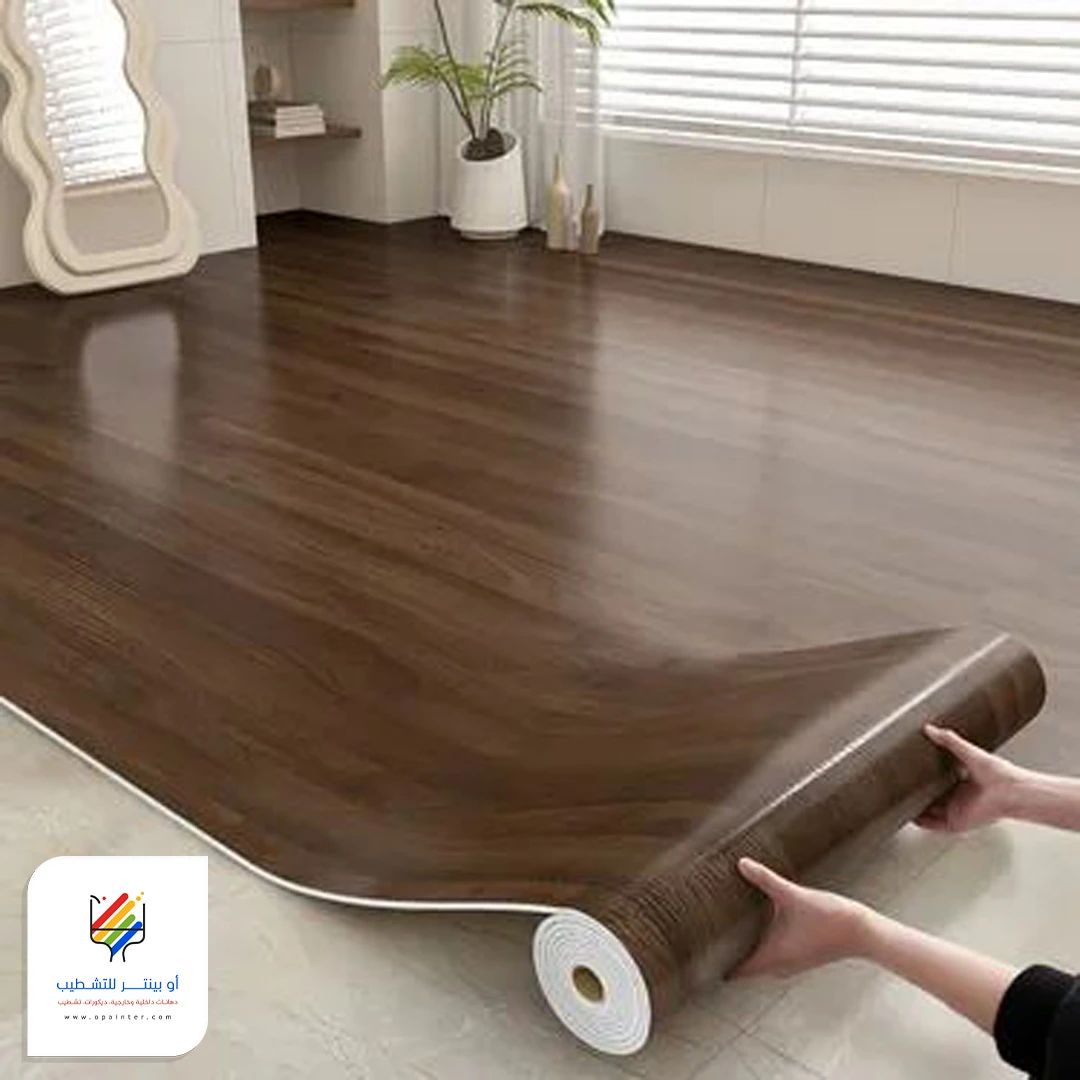 تركيب باركيه مشمع خشبي