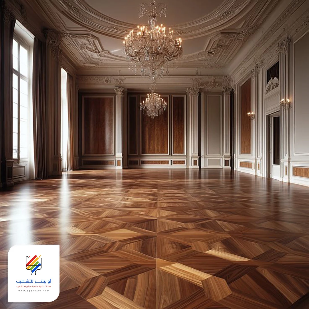 تركيب باركيه مشمع خشبي جده