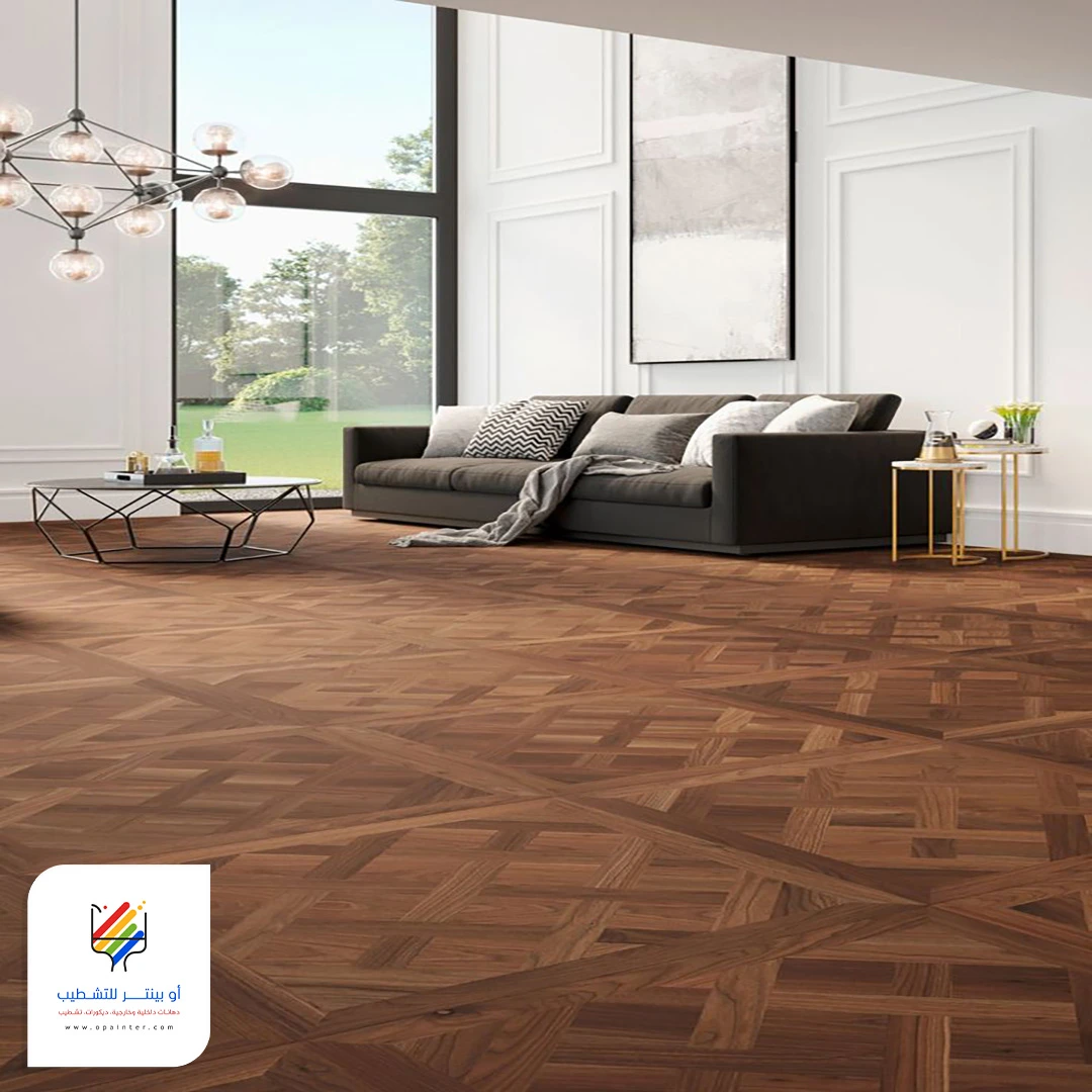 تركيب باركيه مشمع خشبي جده