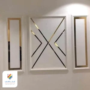 استيل ذهبي للجدران جدة