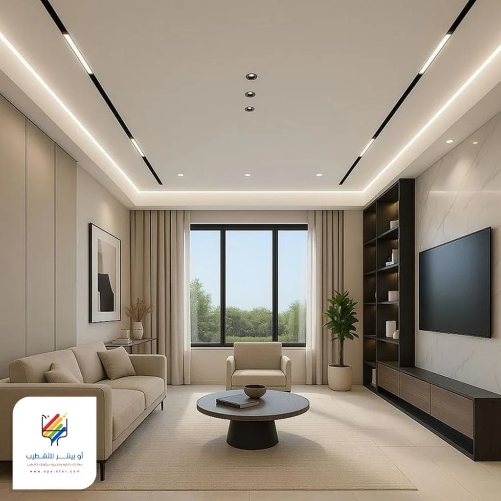 اسقف ديكورات جبس حديثه جدة