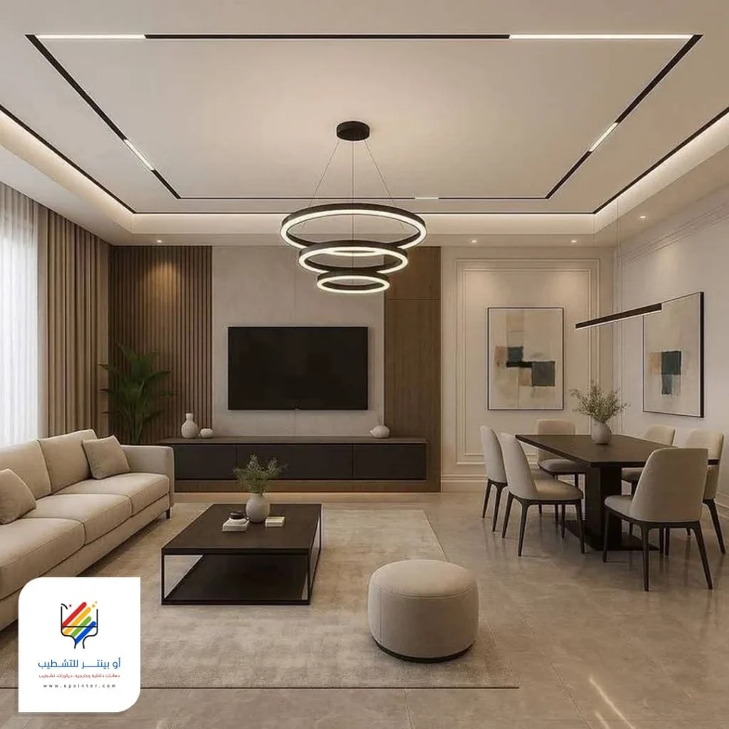 اسقف ديكورات جبس حديثه جدة