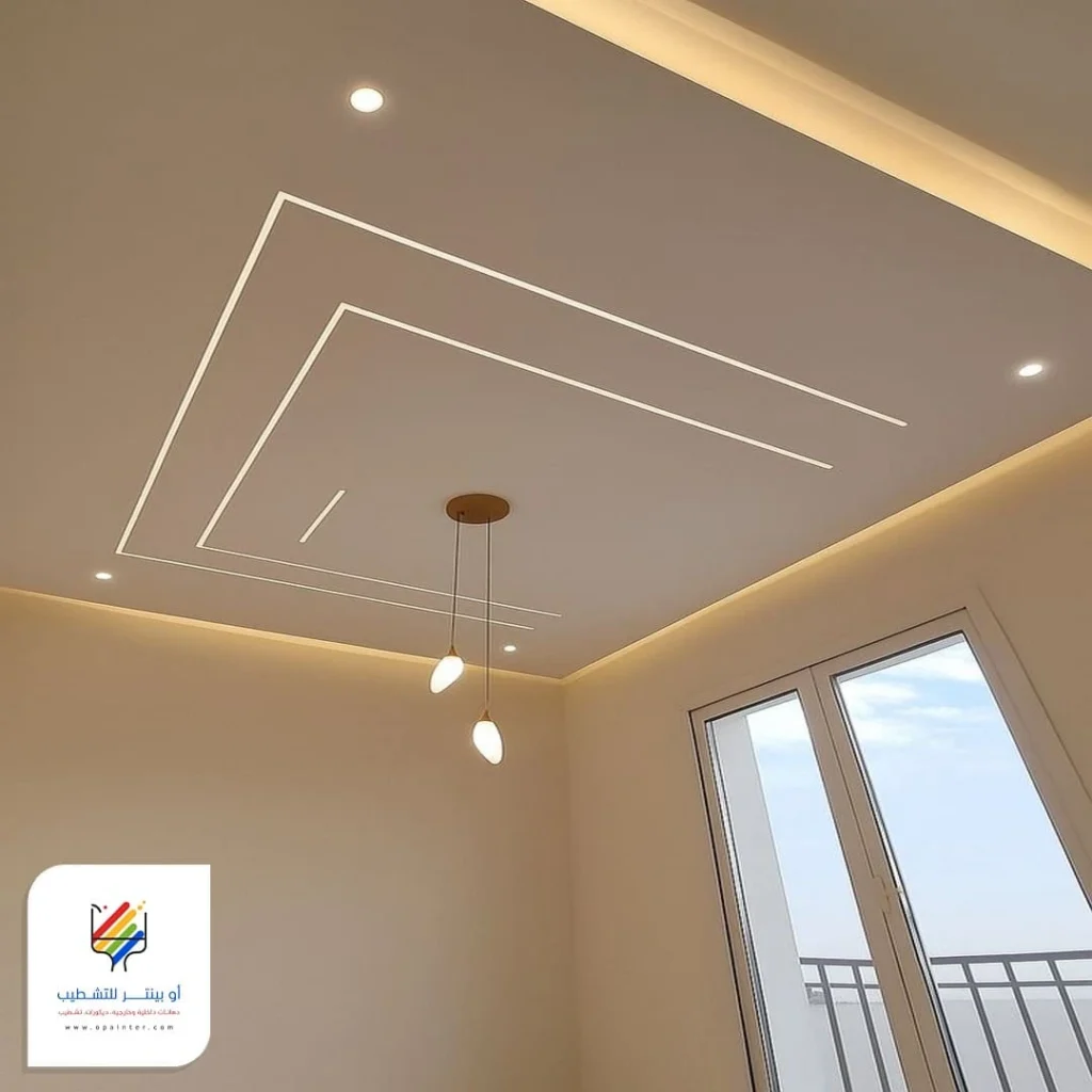 اسقف ديكورات جبس حديثه جدة
