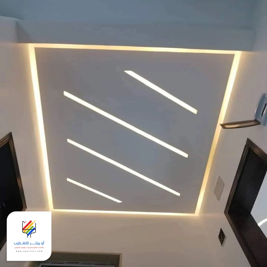 ديكور انارة سقف في جدة