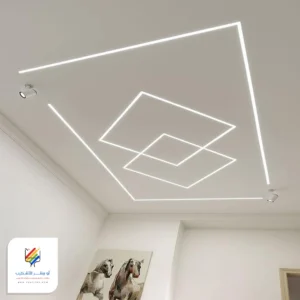 ديكور إضاءة سقف مودرن في جده